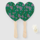 独特の枝手ファン ハンドファン (正面&裏面)