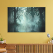 独特の素晴らし湿地 キャンバスプリント (インサイチュ (リビング))