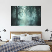 独特の素晴らし湿地 キャンバスプリント (インサイチュ (寝室))