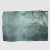 独特の素晴らし湿地 ゴルフタオル (横)