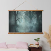 独特の素晴らし湿地 吊り下げ型タペストリー (寝室)