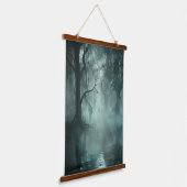 独特の素晴らし湿地 吊り下げ型タペストリー (傾斜あり)