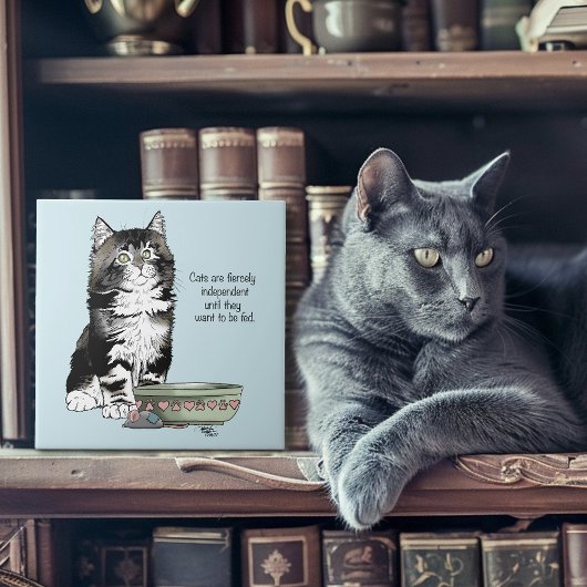 独立したキットンおもしろいボウル タイル