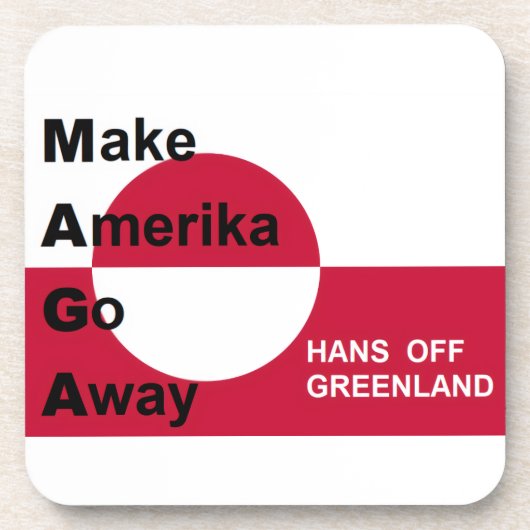 独立したグリーンランド コースター (正面)