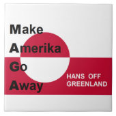 独立したグリーンランド タイル (正面)