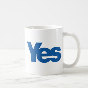 独立したスコットランドへのYes コーヒーマグカップ