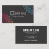 独立したファッションの小売商の名刺 名刺 (正面/裏面)