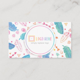 独立したファッションの小売商の名刺Boho 名刺