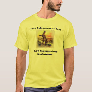 独立した及び自由な本屋のティー Tシャツ