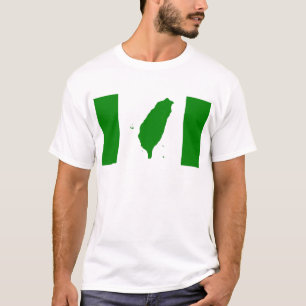 独立した台湾-臺灣獨立運動-の旗台灣獨立運動 Tシャツ