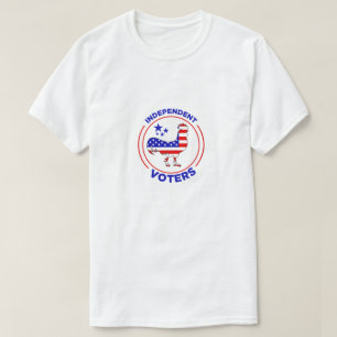 独立した投票者のワイシャツ Tシャツ