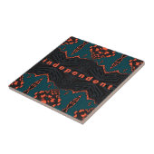 独立した誇りを持った タイル (側面)