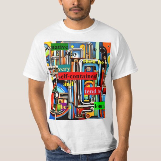 独立した Tシャツ (正面)