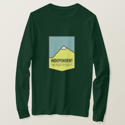 独立した Tシャツ (デザイン正面)