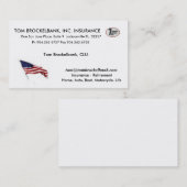 独立したInsの代理店のロゴ、21d467edcdad1638 [1]… コーリングカード (正面/裏面)