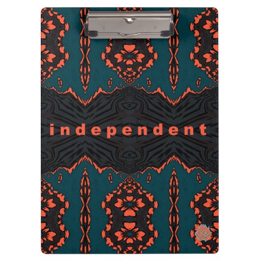 独立し誇りを持ったて！ クリップボード (正面)