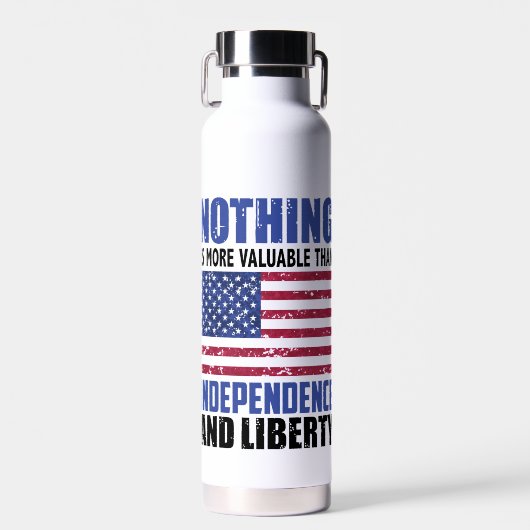 独立とリブほど価値は無い ウォーターボトル (正面)