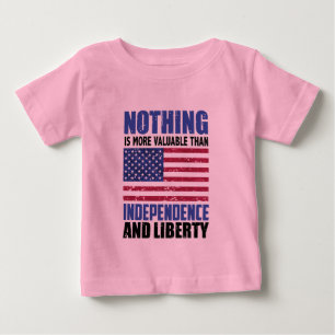 独立とリブほど価値は無い ベビーTシャツ