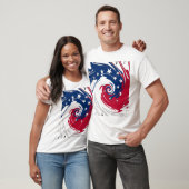 独立の円-倍は味方しました Tシャツ (ユニセックス)