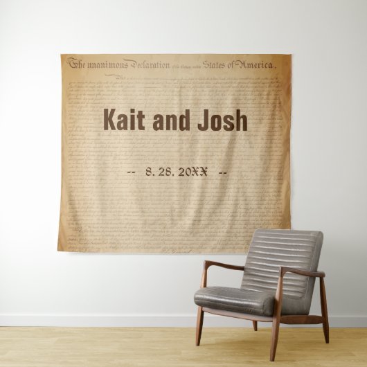 独立の宣言📜歴史教区 タペストリー (インサイチュ(横))