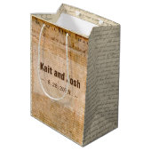 独立の宣言📜歴史教区 ミディアムペーパーバッグ (裏面アングル)