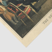 独立の宣言,復元されたデコページ 薄葉紙 (詳細)