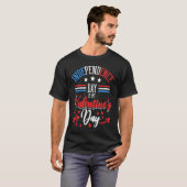 独立の日は私のバレンタインデーの恋人のクープ Tシャツ (正面フル)