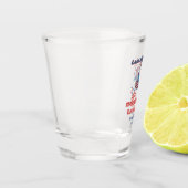 独立の最後の夜4日バチェロレッテ ショットグラス (左)