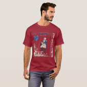 独立の精神グロー マロン Tシャツ (正面フル)