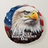 独立の精神 ラウンドクッション (裏面)