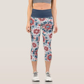 独立の花 カプリレギンス (正面)