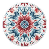 独立の花 セラミックノブ (正面)