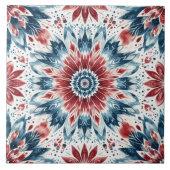 独立の花 タイル (正面)