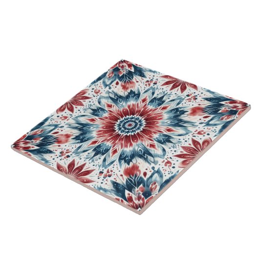 独立の花 タイル (側面)