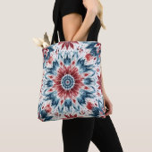 独立の花 トートバッグ (クローズアップ)