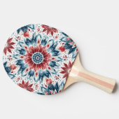 独立の花 卓球ラケット (横)