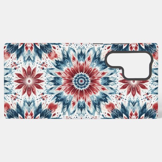 独立の花 SAMSUNG GALAXYケース (裏面横)