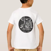 独立は私たちの生得権 愛国心 Tシャツ (裏面)