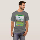 独立は私たちを団結させる:パキスタンの遺産! Tシャツ (正面フル)