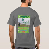 独立は私たちを団結させる:パキスタンの遺産! Tシャツ (裏面)