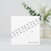 独立アリ葉書 カード (スタンド正面)