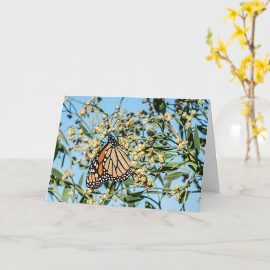 独立カード カード (黄色い花)