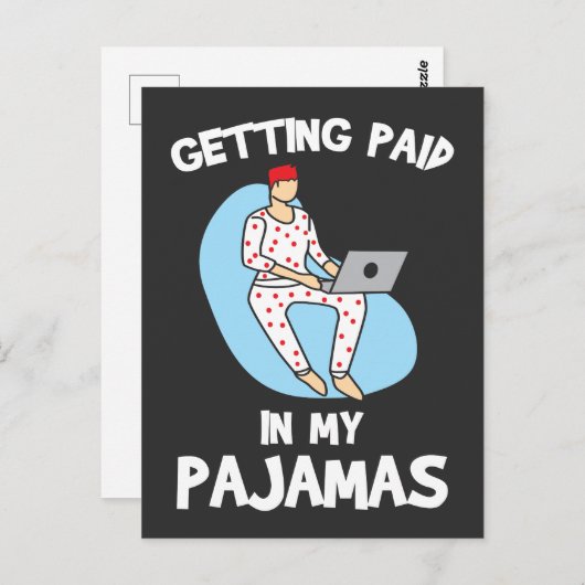 独立フリーランサーのボス自営 ポストカード (正面/裏面)