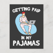 独立フリーランサーのボス自営 ポストカード (正面)