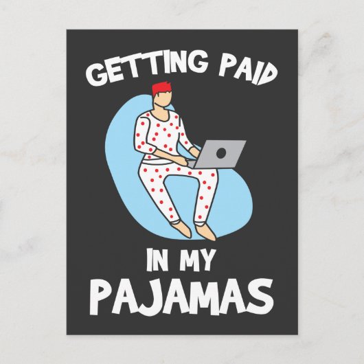 独立フリーランサーのボス自営 ポストカード (正面)