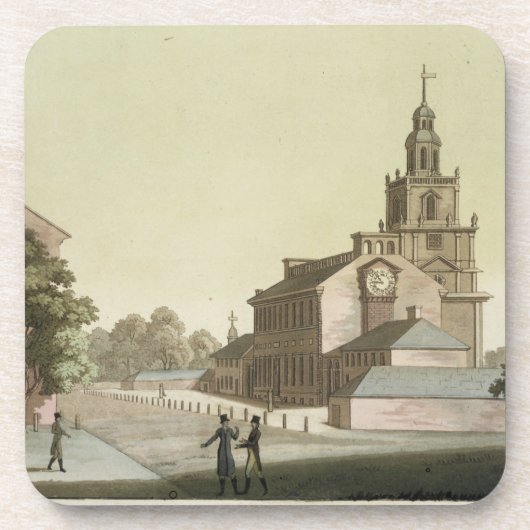 独立ホール、フィラデルヒィア、ペンシルバニア、のために コースター (正面)