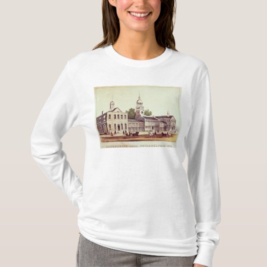 独立ホール、フィラデルヒィア Tシャツ (正面)