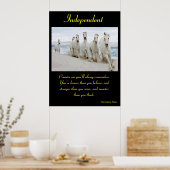 独立ポスター動物17 ポスター (キッチン)