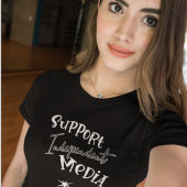 独立メディアを応援しよう Tシャツ