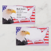 独立ワシを祝って下さい 名刺 (正面/裏面)